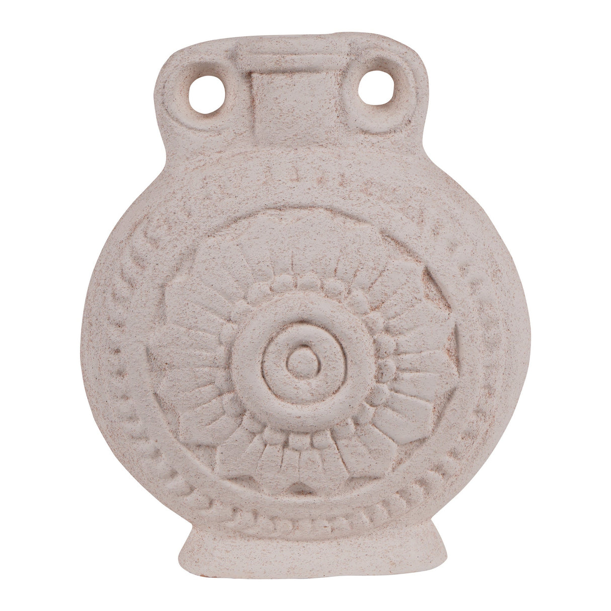 Sand Textured Vase - Off-White