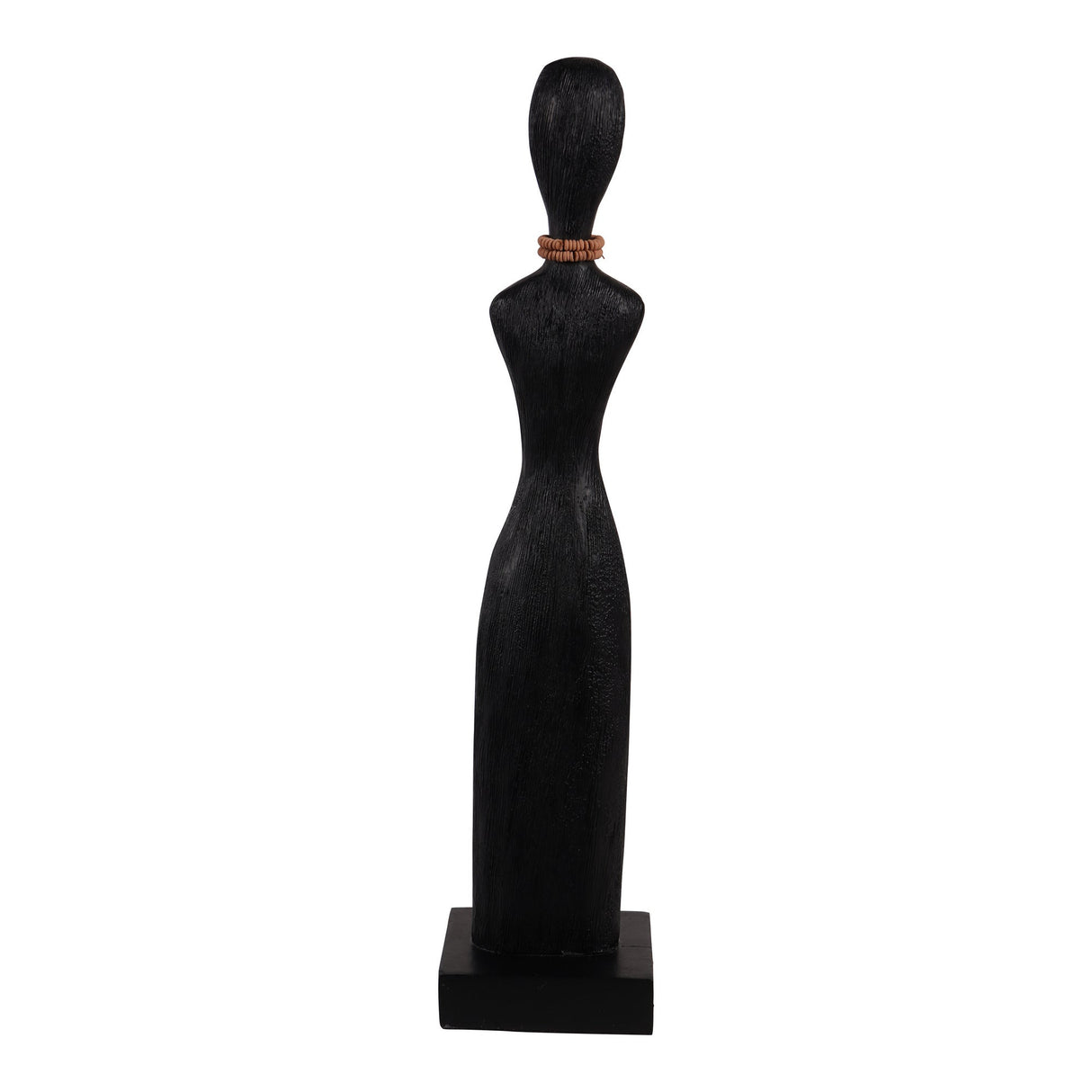 Abstract Female Small Black Figurine - 51.2cm