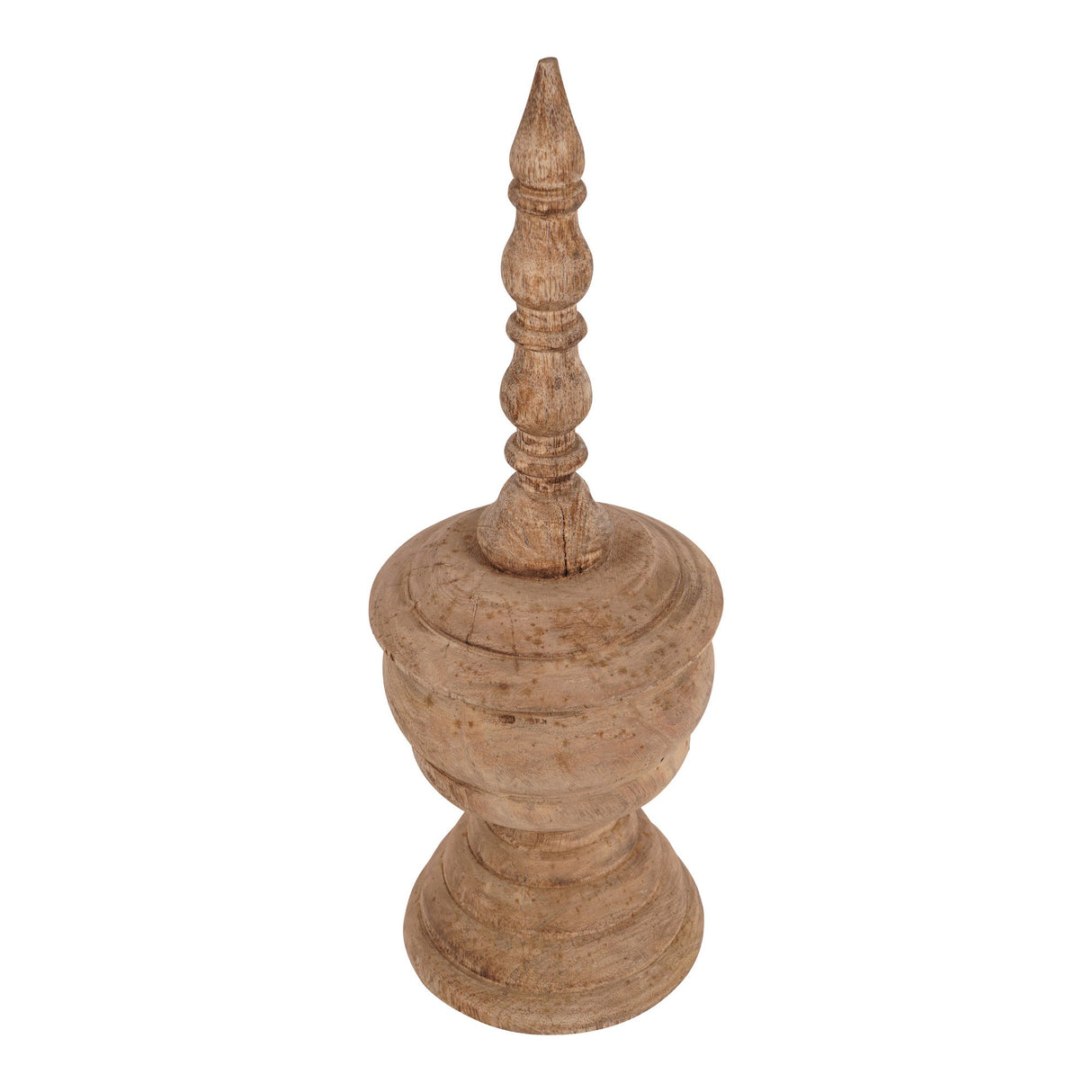 Hand Carved Small Wooden Figurine - 39cm