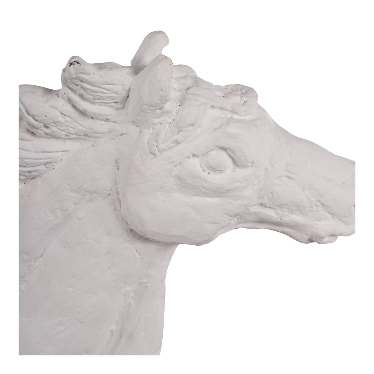 Abstract Carved Horse Figurine - 27.5cm