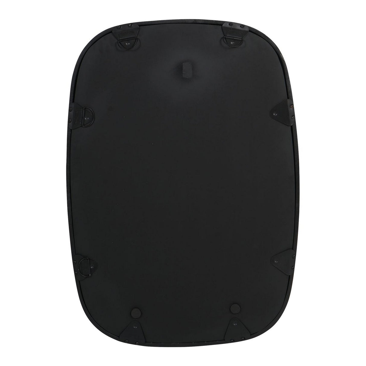 Lloyd Dark Graphite Small Aluminium Wall Mirror - 61x87cm