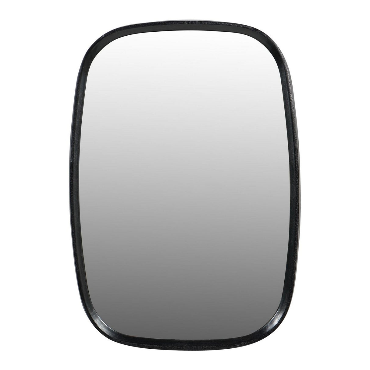 Lloyd Dark Graphite Small Aluminium Wall Mirror - 61x87cm