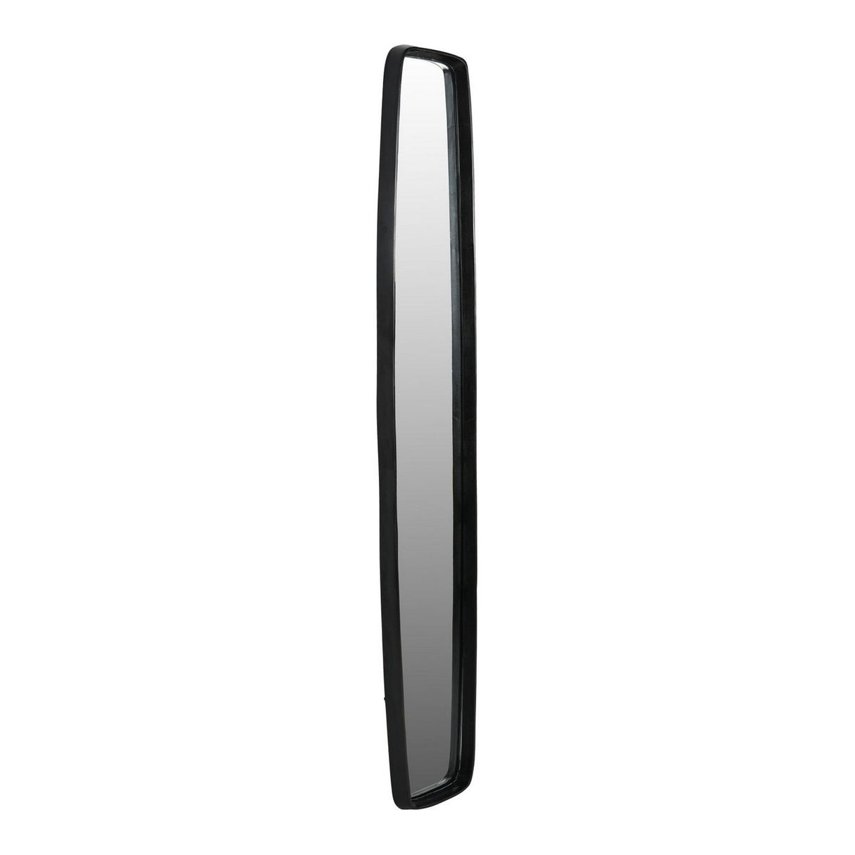 Lloyd Dark Graphite Slim Aluminium Wall Mirror - 58x119cm