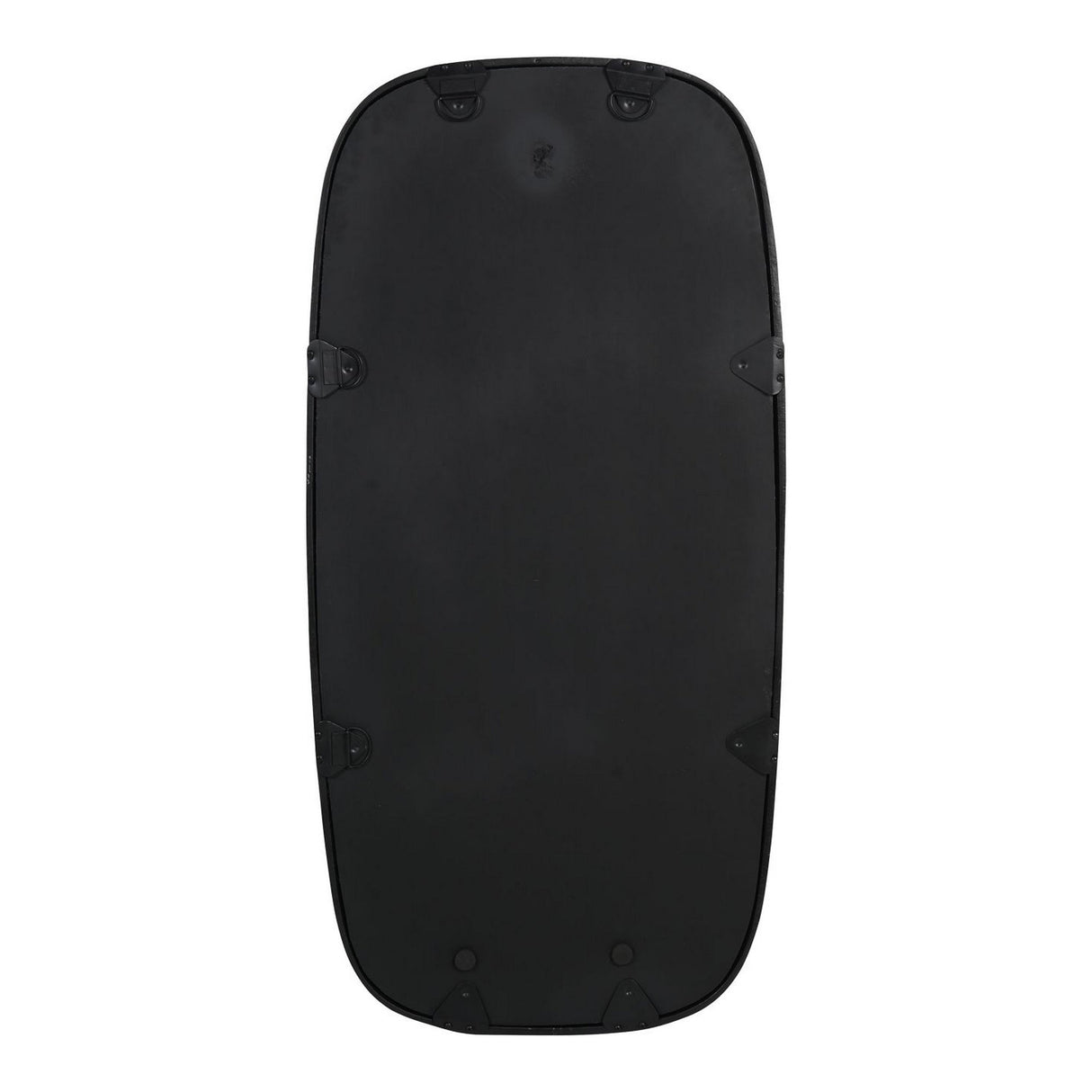 Lloyd Dark Graphite Slim Aluminium Wall Mirror - 58x119cm