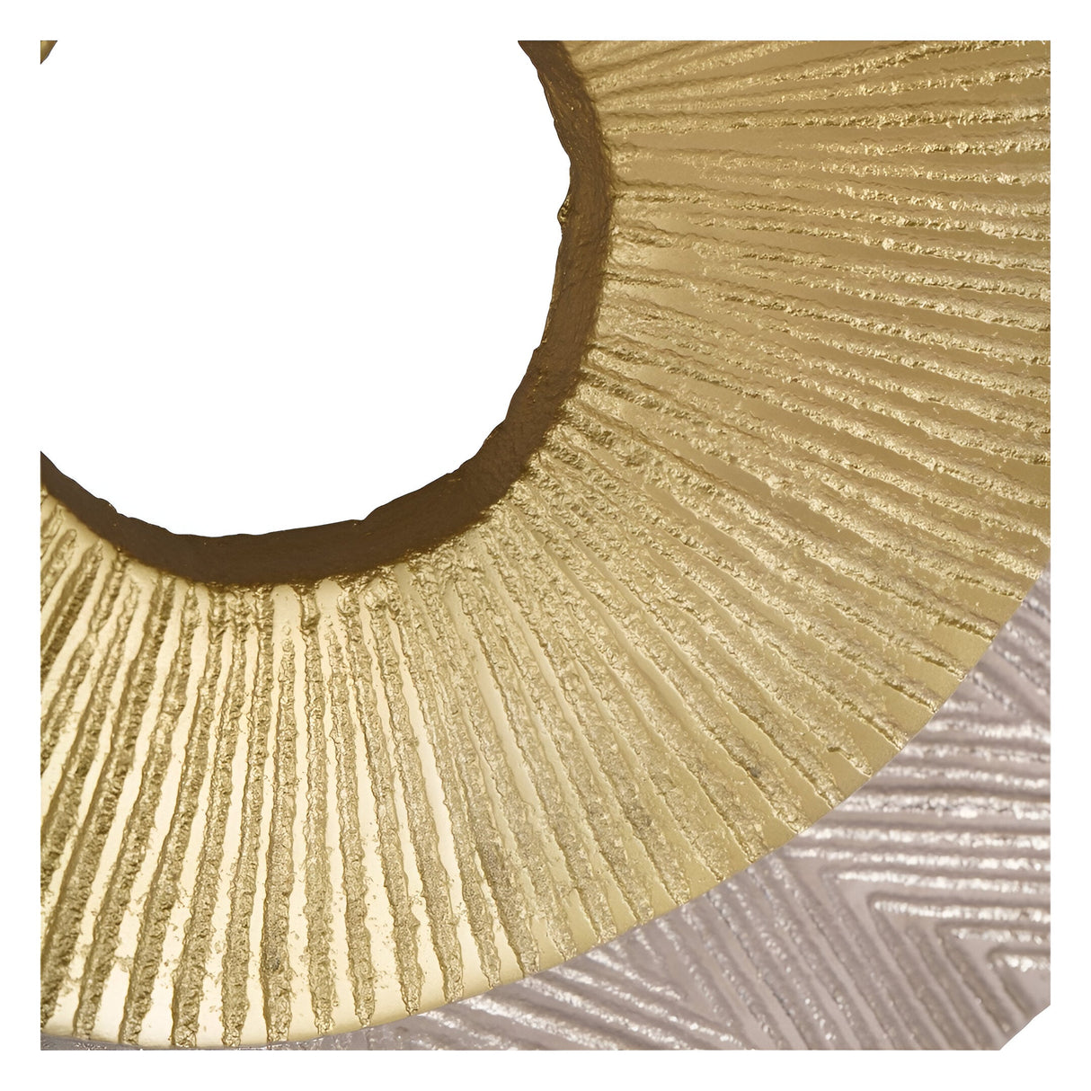 Bergen Nickel Aluminium Wall Art - 38cm