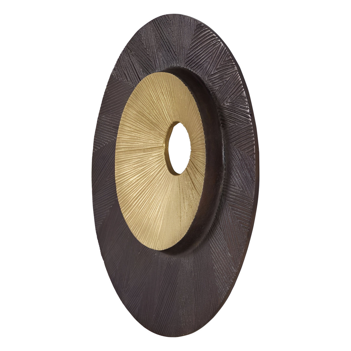 Bergen Bronze Aluminium Wall Art - 45cm