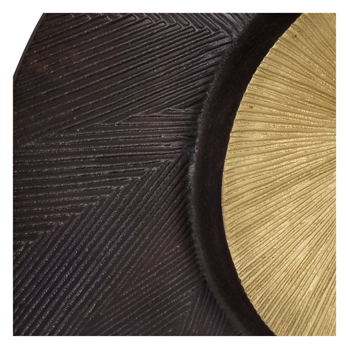 Bergen Bronze Aluminium Wall Art - 45cm