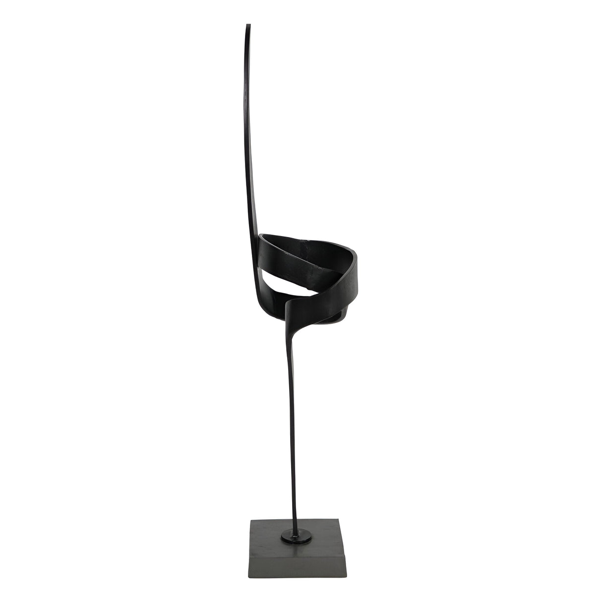 Joshua Textured Brass Aluminium Abstract Sculpture - 128cm