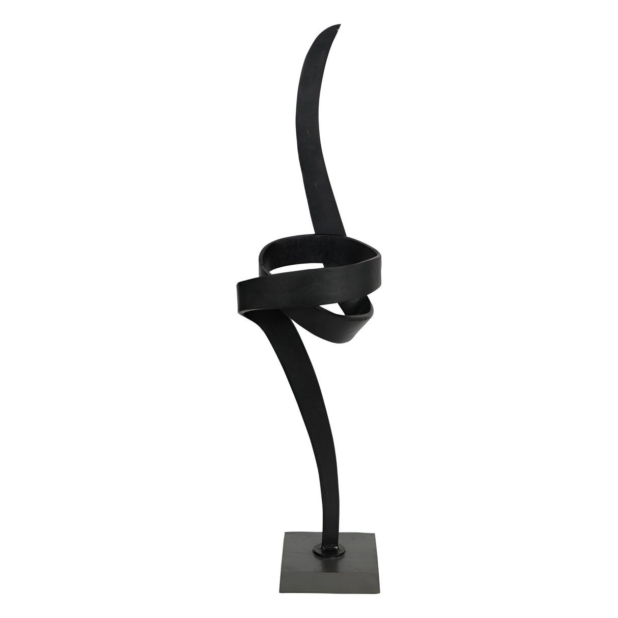Joshua Textured Brass Aluminium Abstract Sculpture - 128cm