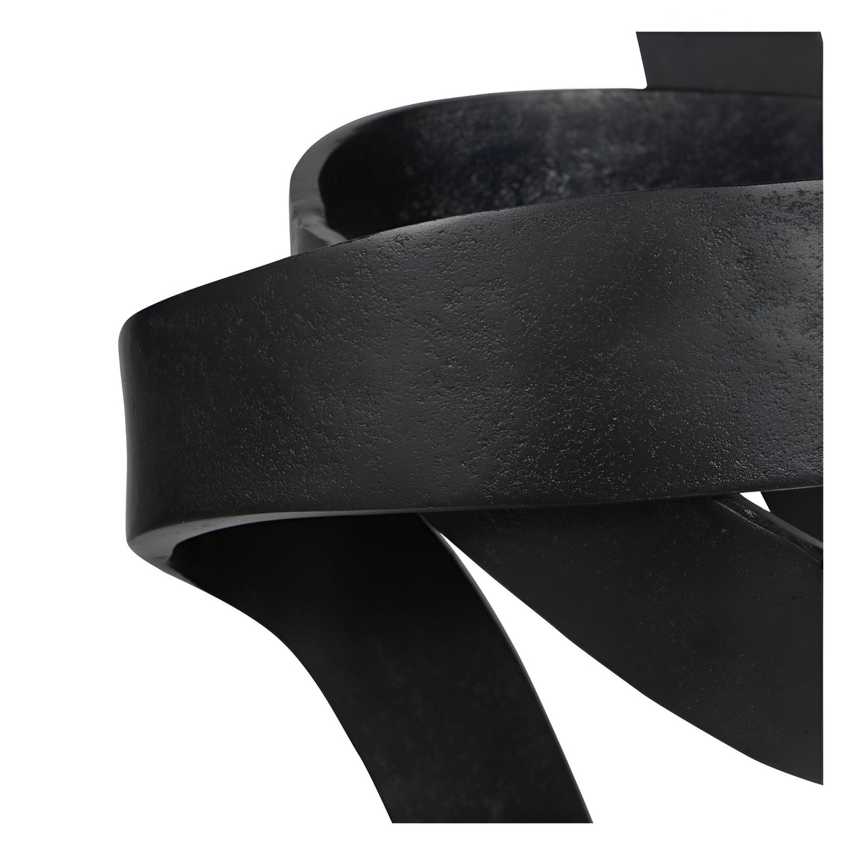 Joshua Textured Brass Aluminium Abstract Sculpture - 128cm