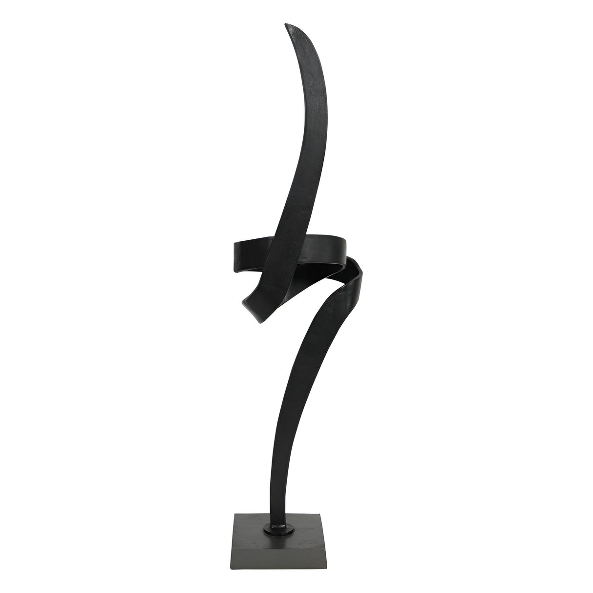 Joshua Textured Brass Aluminium Abstract Sculpture - 128cm