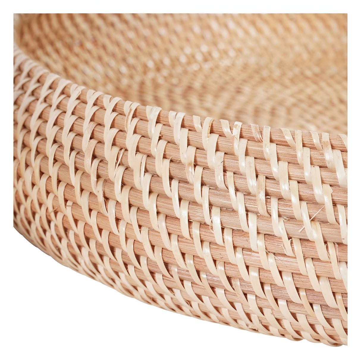 Halong Set of 2 Circular Storage Baskets - Natural