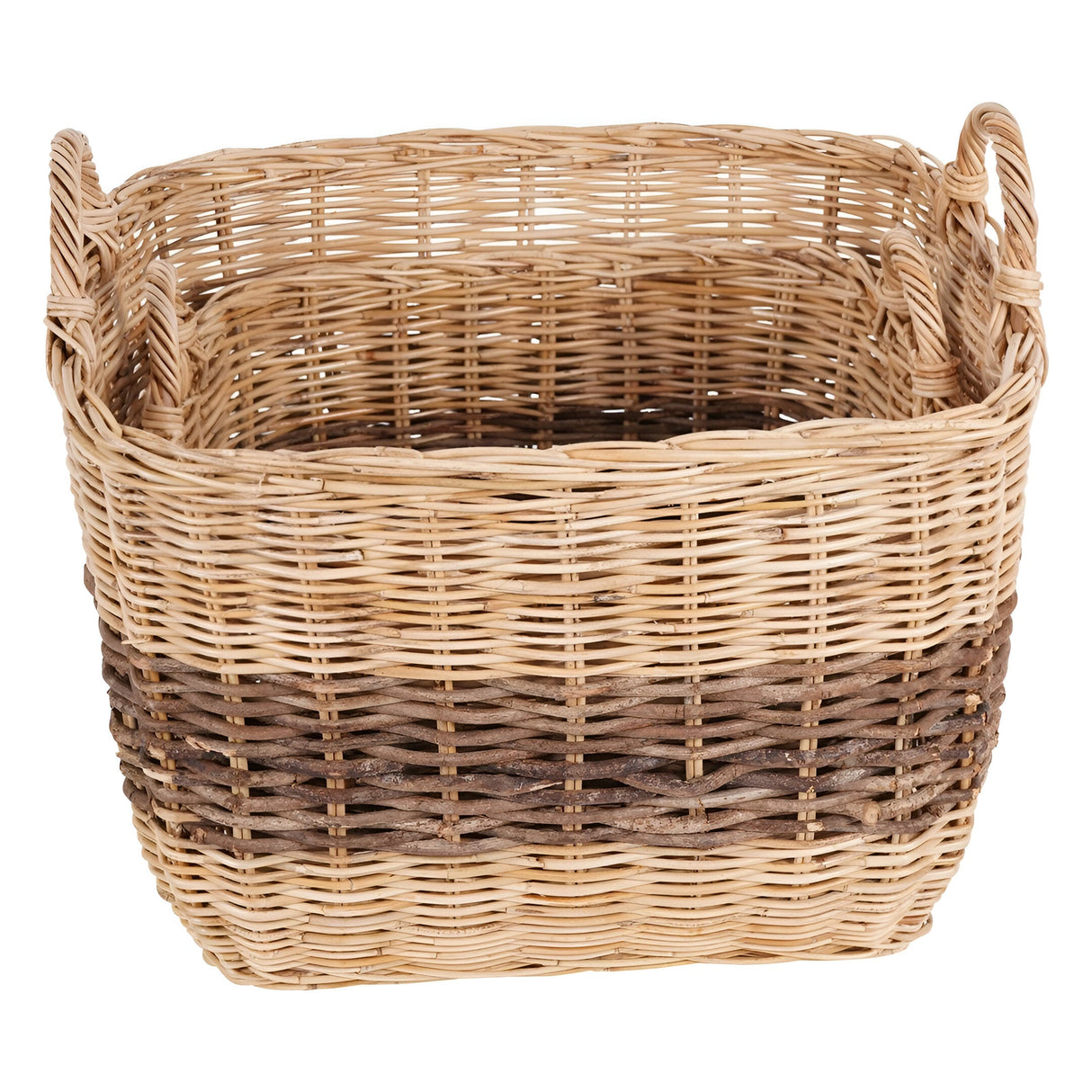 Halong Set of 2 Square Storage Baskets - Natural