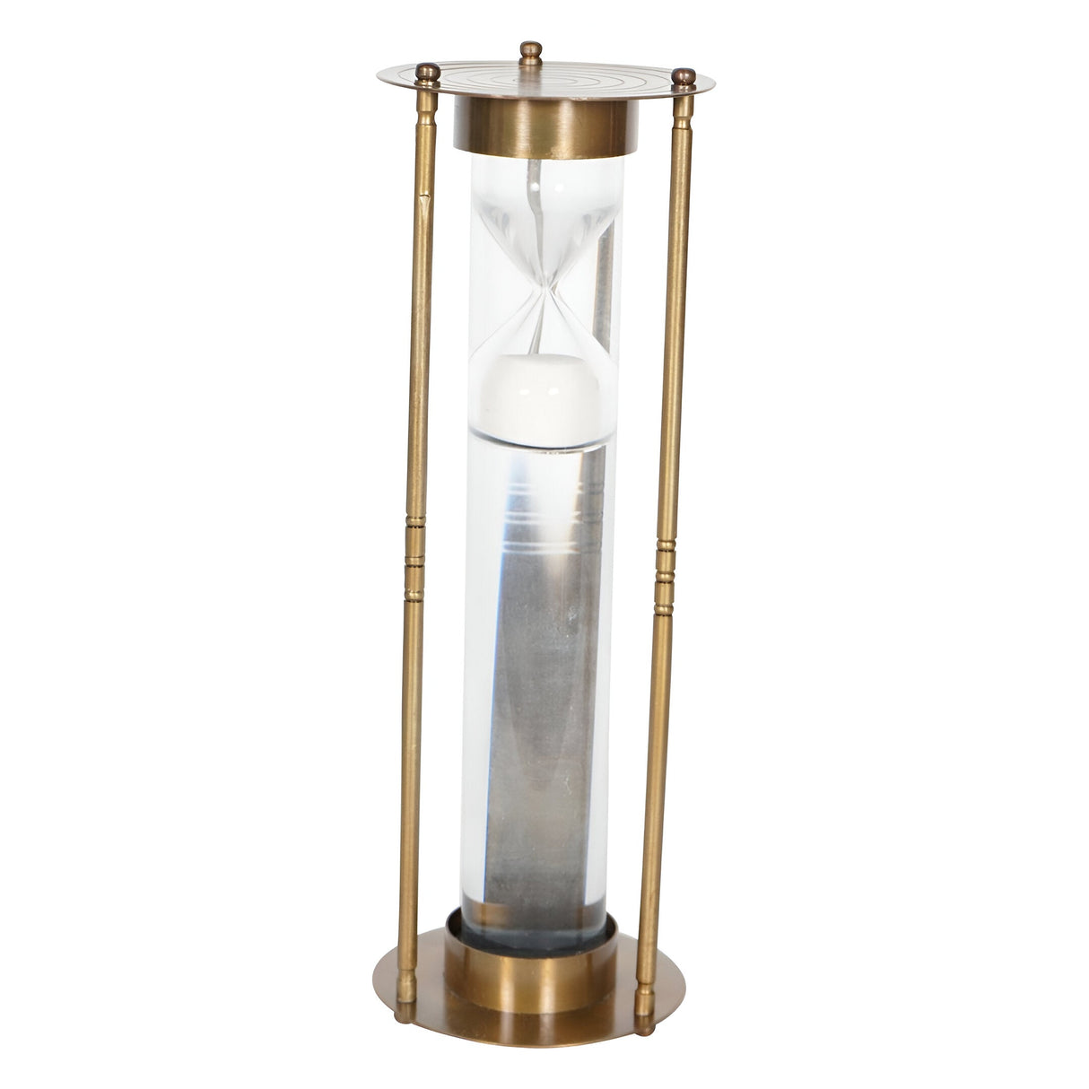Columbia Sand Timer Large - Antique Brass