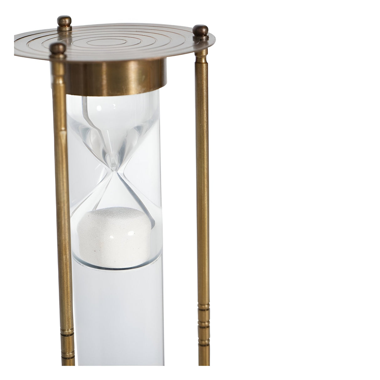 Columbia Sand Timer Large - Antique Brass