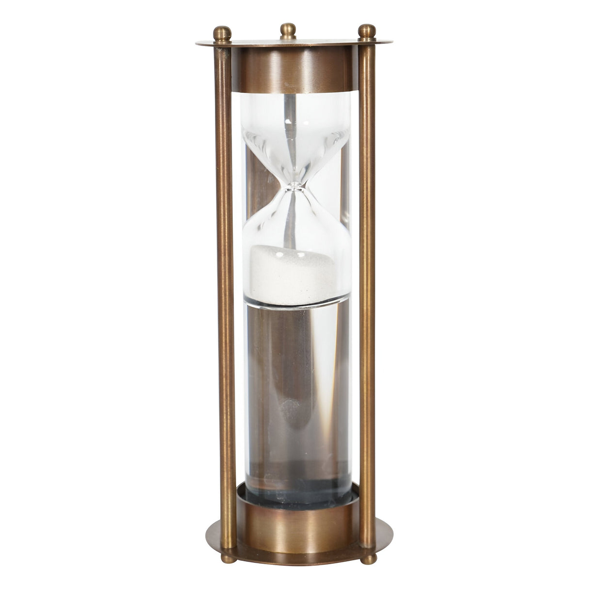 Columbia Sand Timer Small - Antique Brass