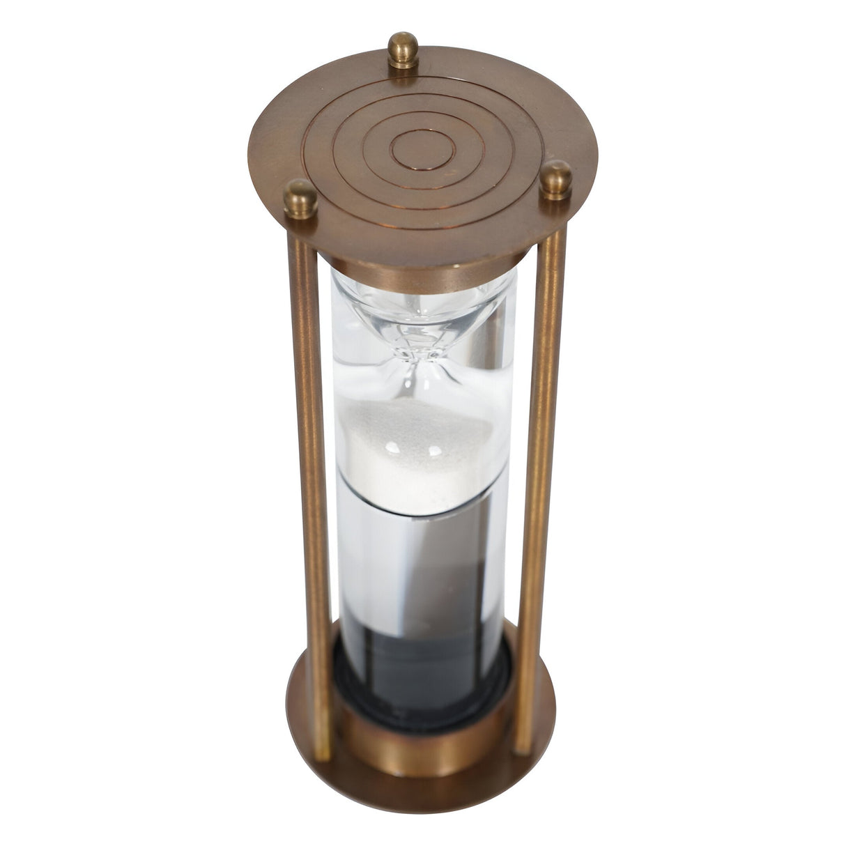 Columbia Sand Timer Small - Antique Brass