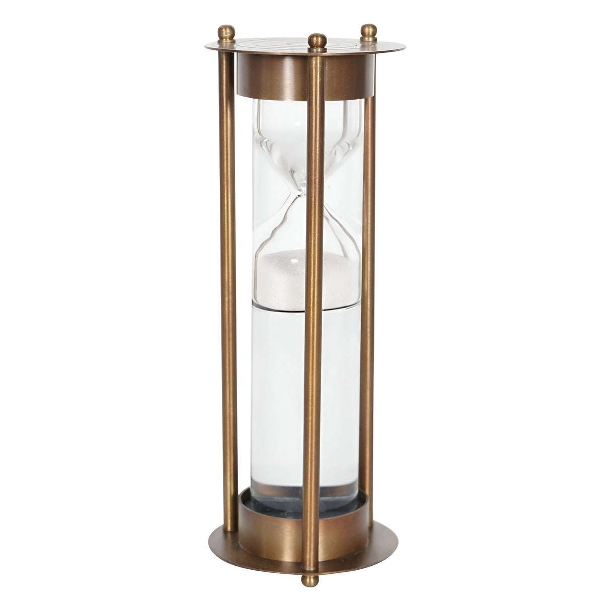 Columbia Sand Timer Small - Antique Brass