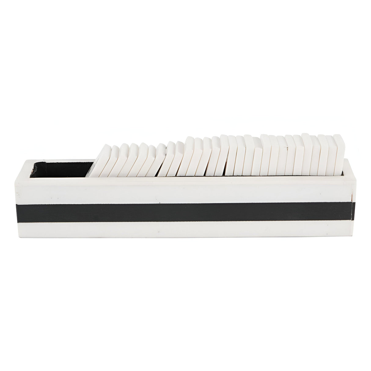 Domino Set - White & Black