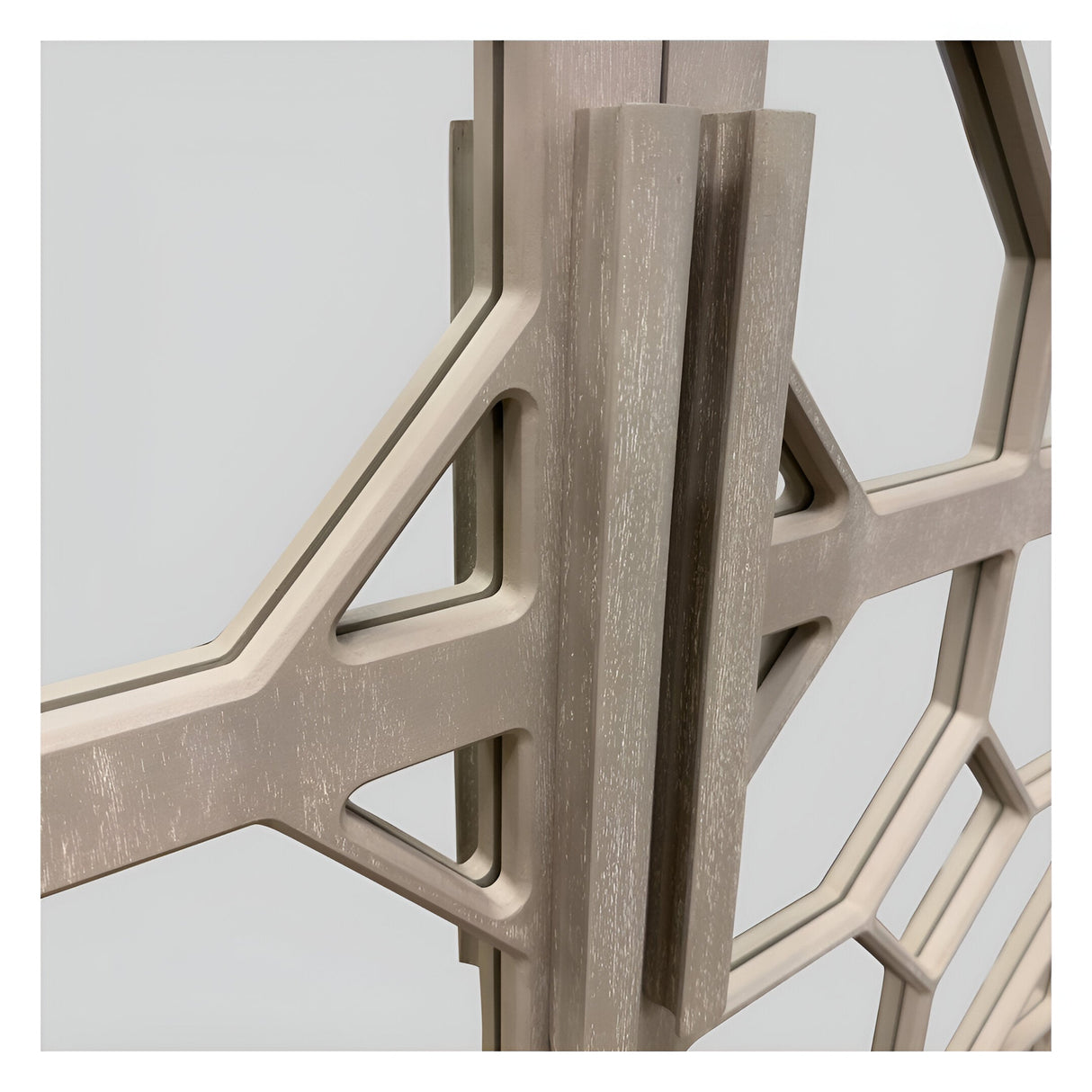 Campbell 2-Door Cabinet - Distressed Wood