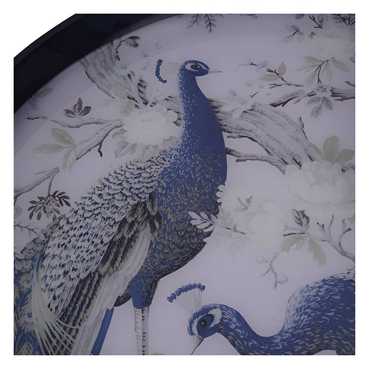 Laura Ashley Belvedere Peacock Set of 2 Trays - Blue