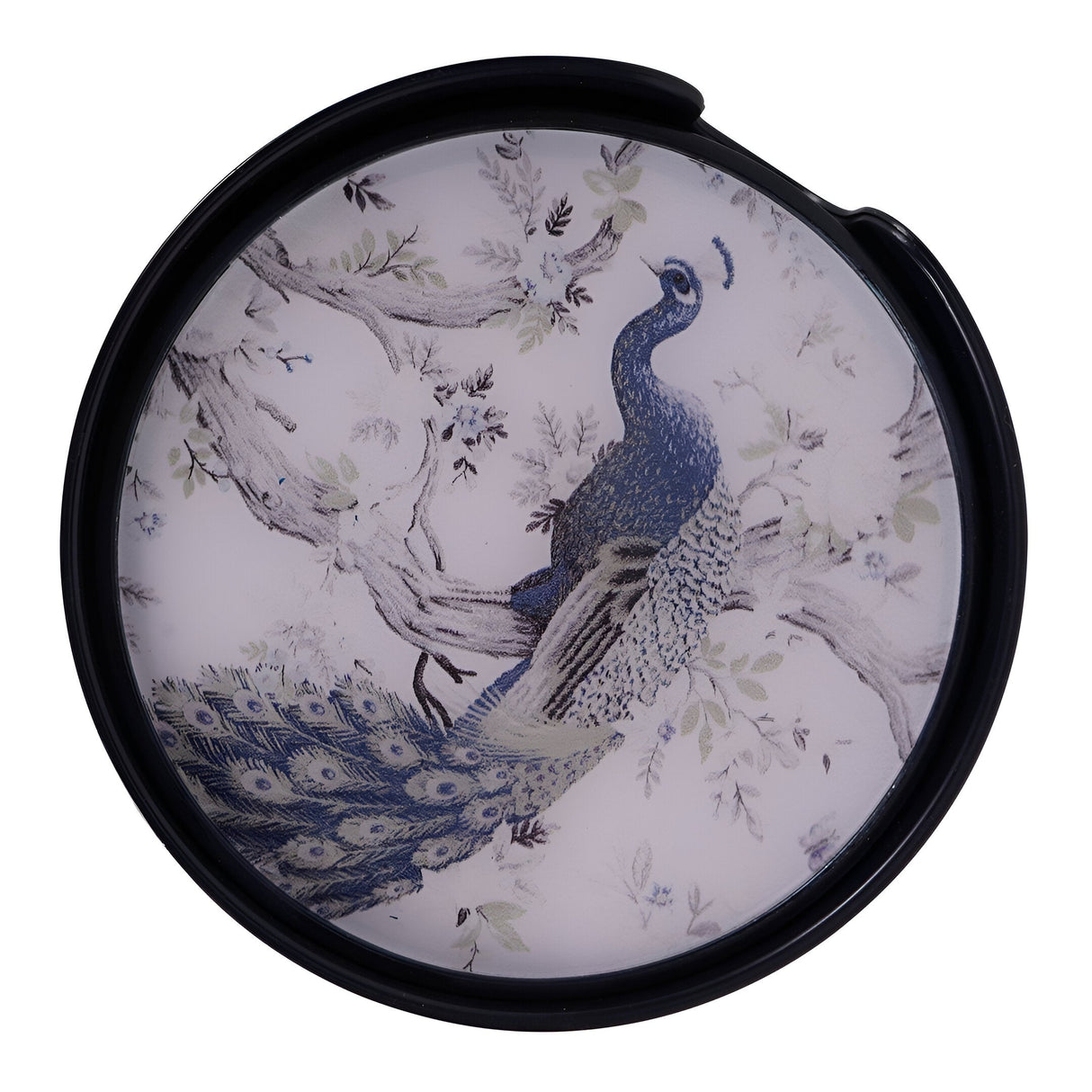 Laura Ashley Belvedere Peacock Set of 4 Coasters - Blue