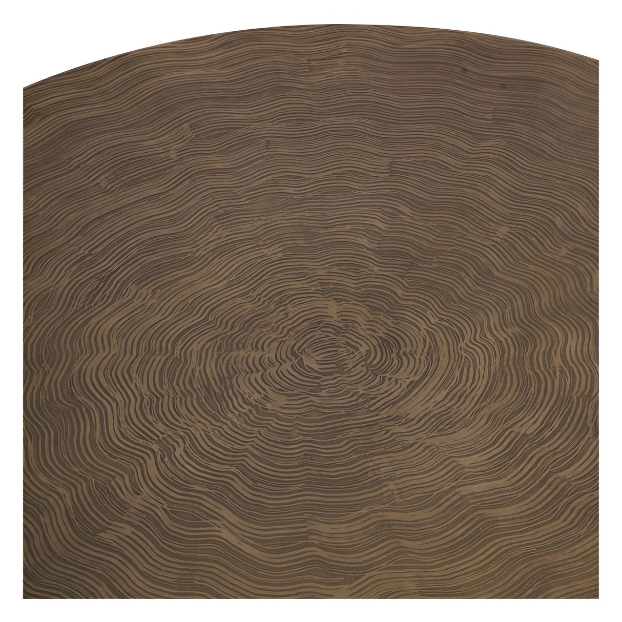 Santa Cruz Coffee Table 82cm - Etched Brass