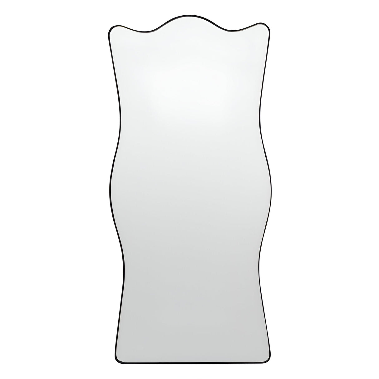 Tidal Metal Edge Rectangular Leaner Mirror - 82x178cm