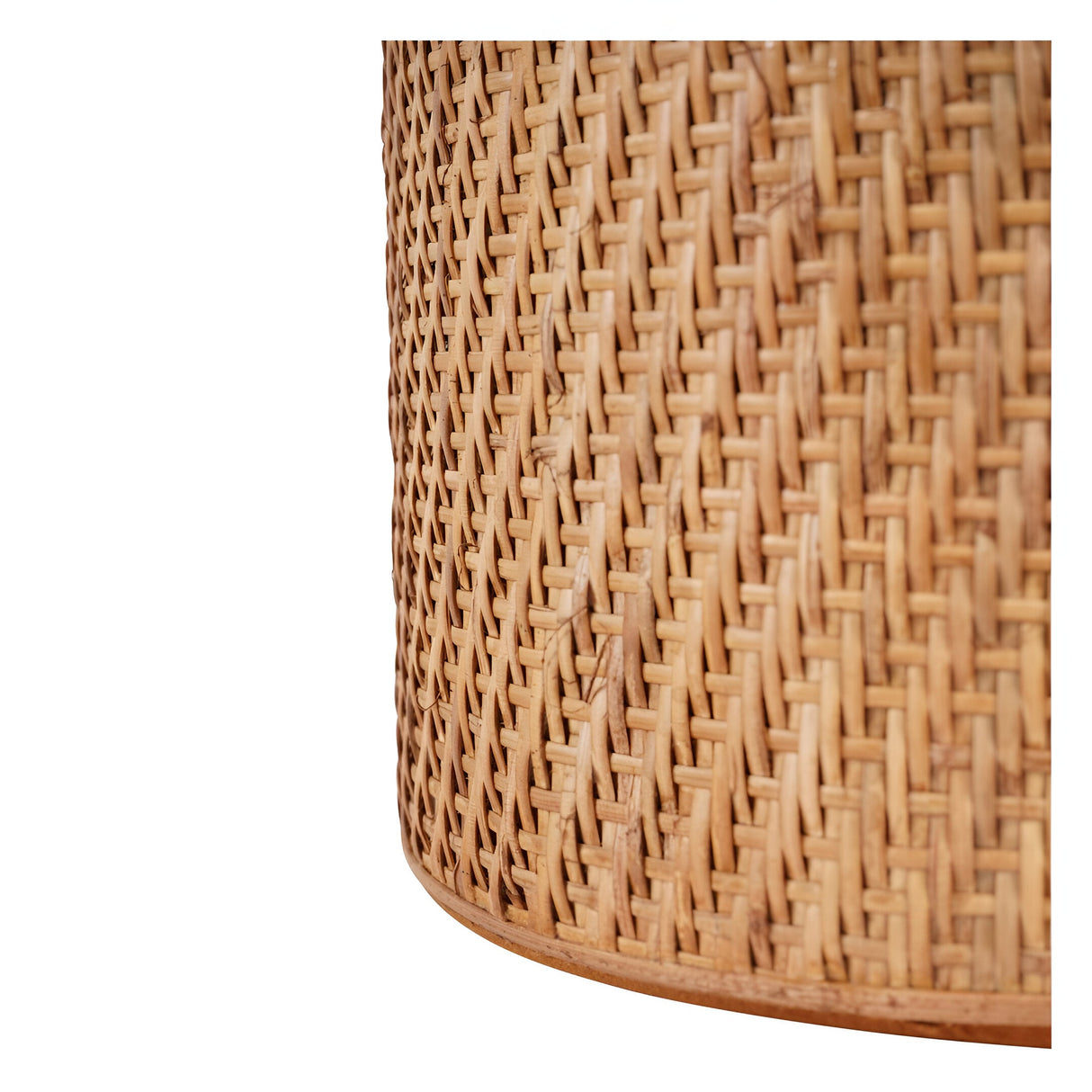 Rattan Champagne Cooler - Dusky Gold