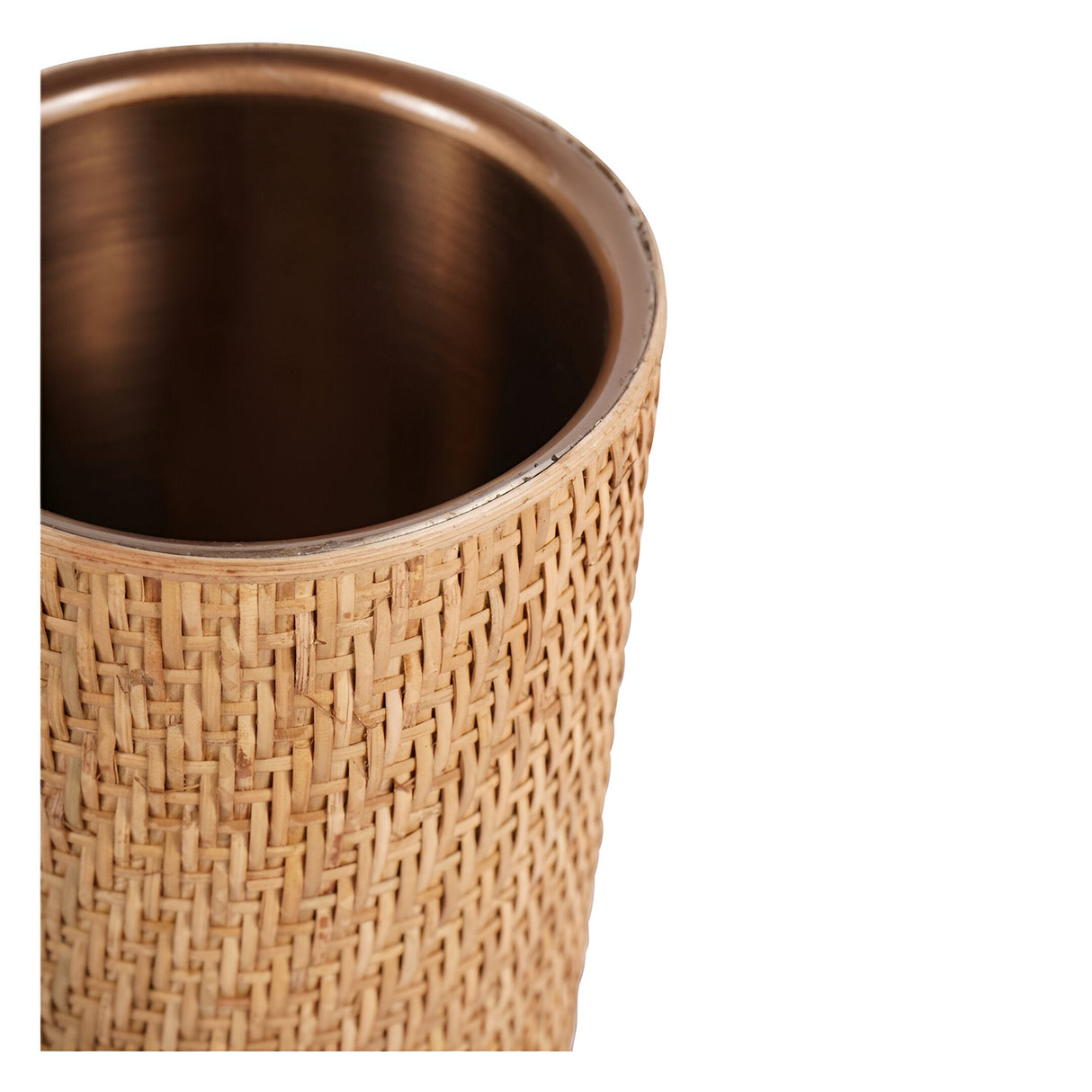 Rattan Wine Cooler - Dusky Gold