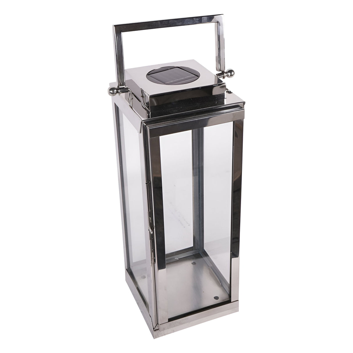 Solar Small Lantern - Nickel