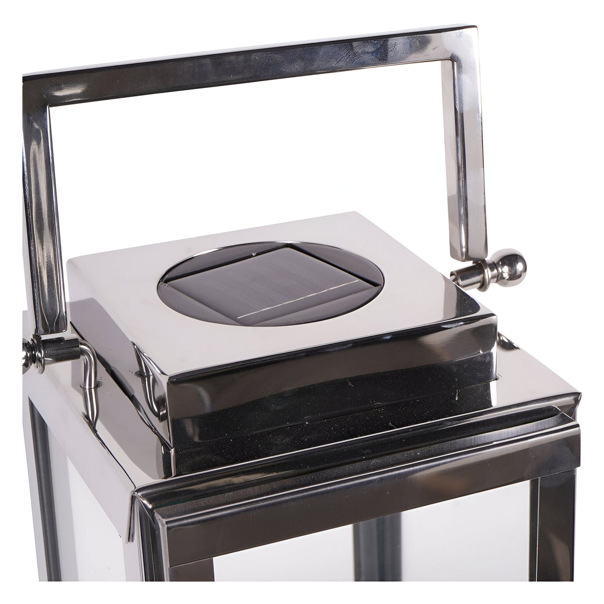 Solar Small Lantern - Nickel