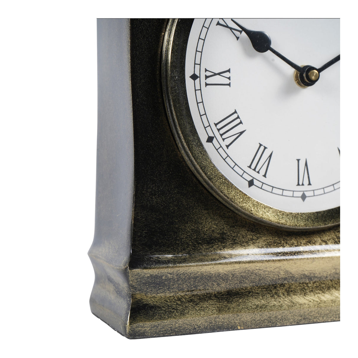 Taunton Large Mantel Clock - Antique Brass