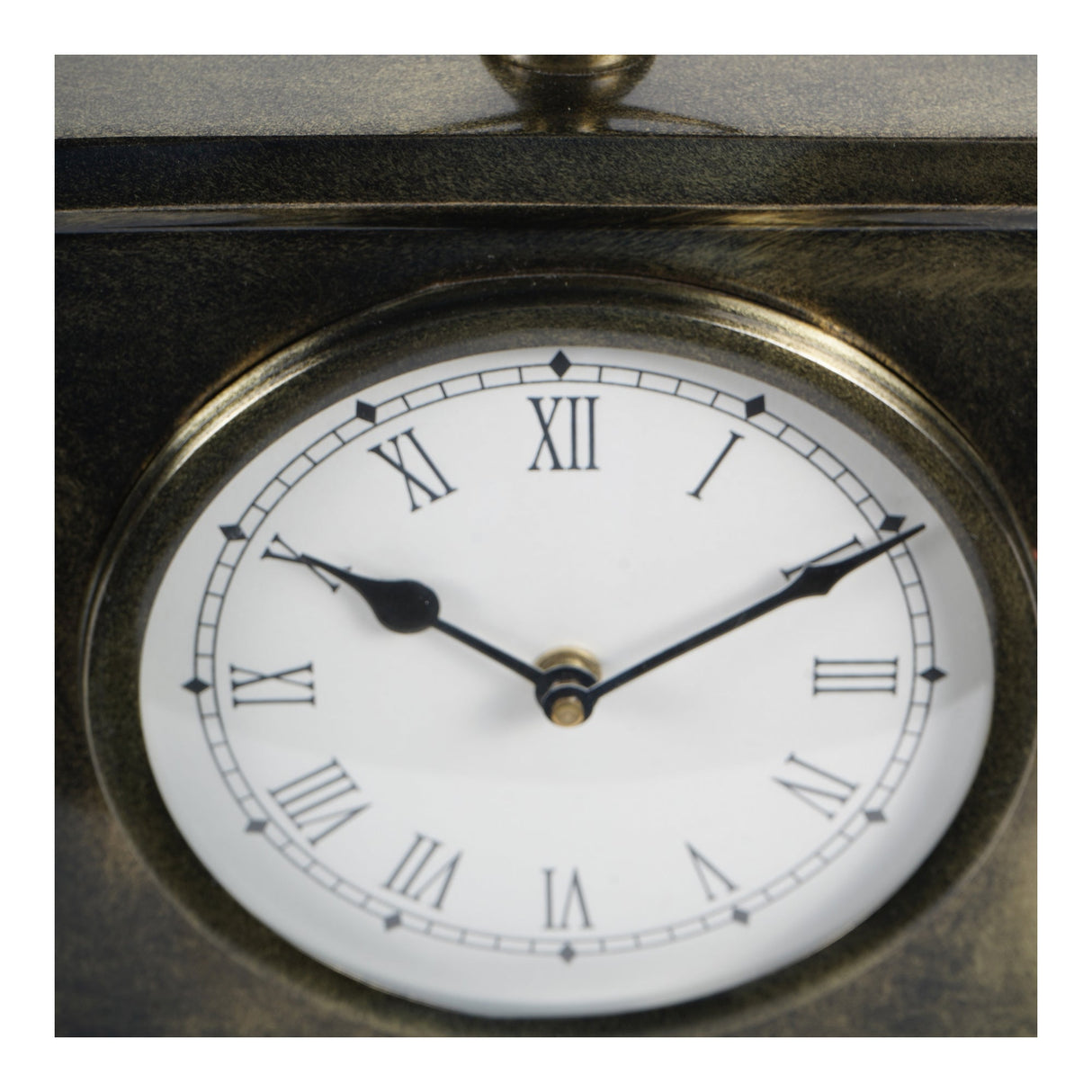 Taunton Large Mantel Clock - Antique Brass