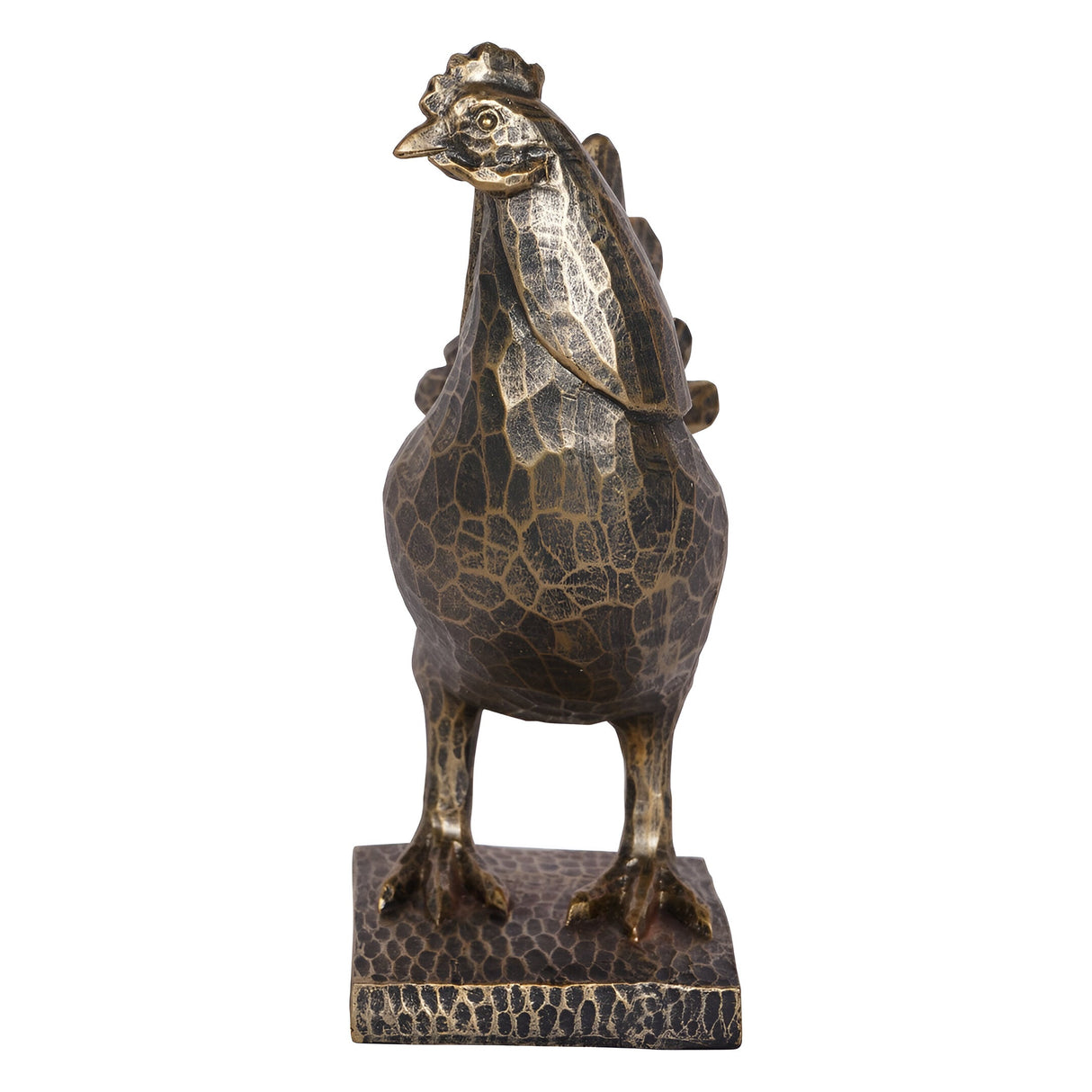 Laura Ashley Antique Gold Hen Figurine - 20cm