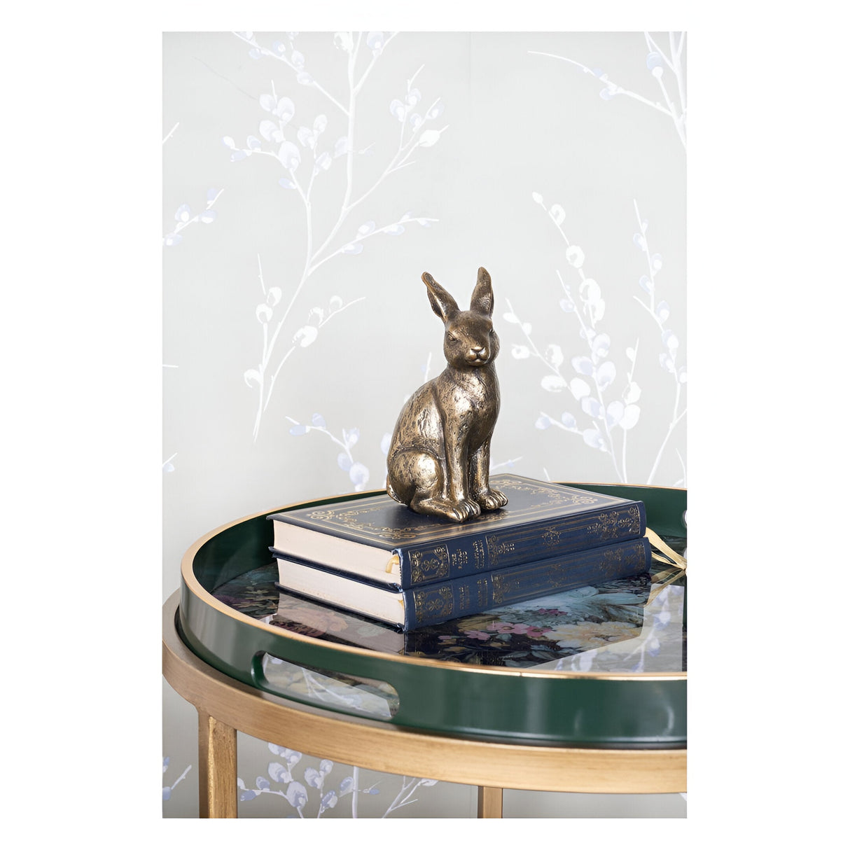 Laura Ashley Antique Small Sitting Hare Figurine - 15cm