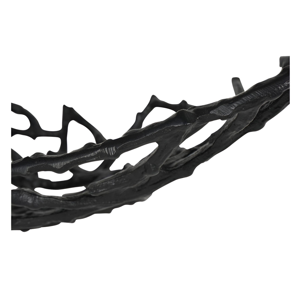Twig Small Oval Bowl - Black