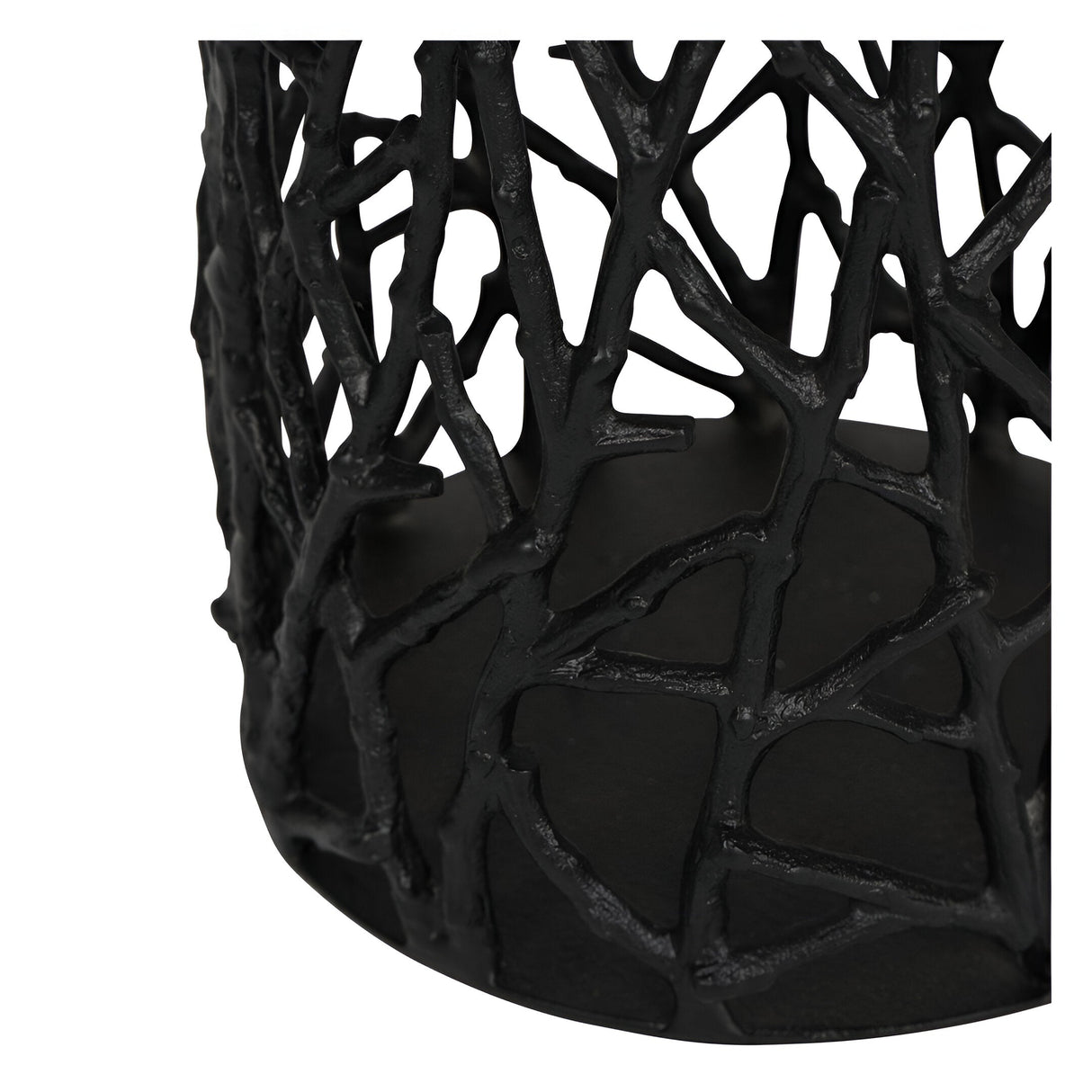 Twig Small Sculptural Vase - Black
