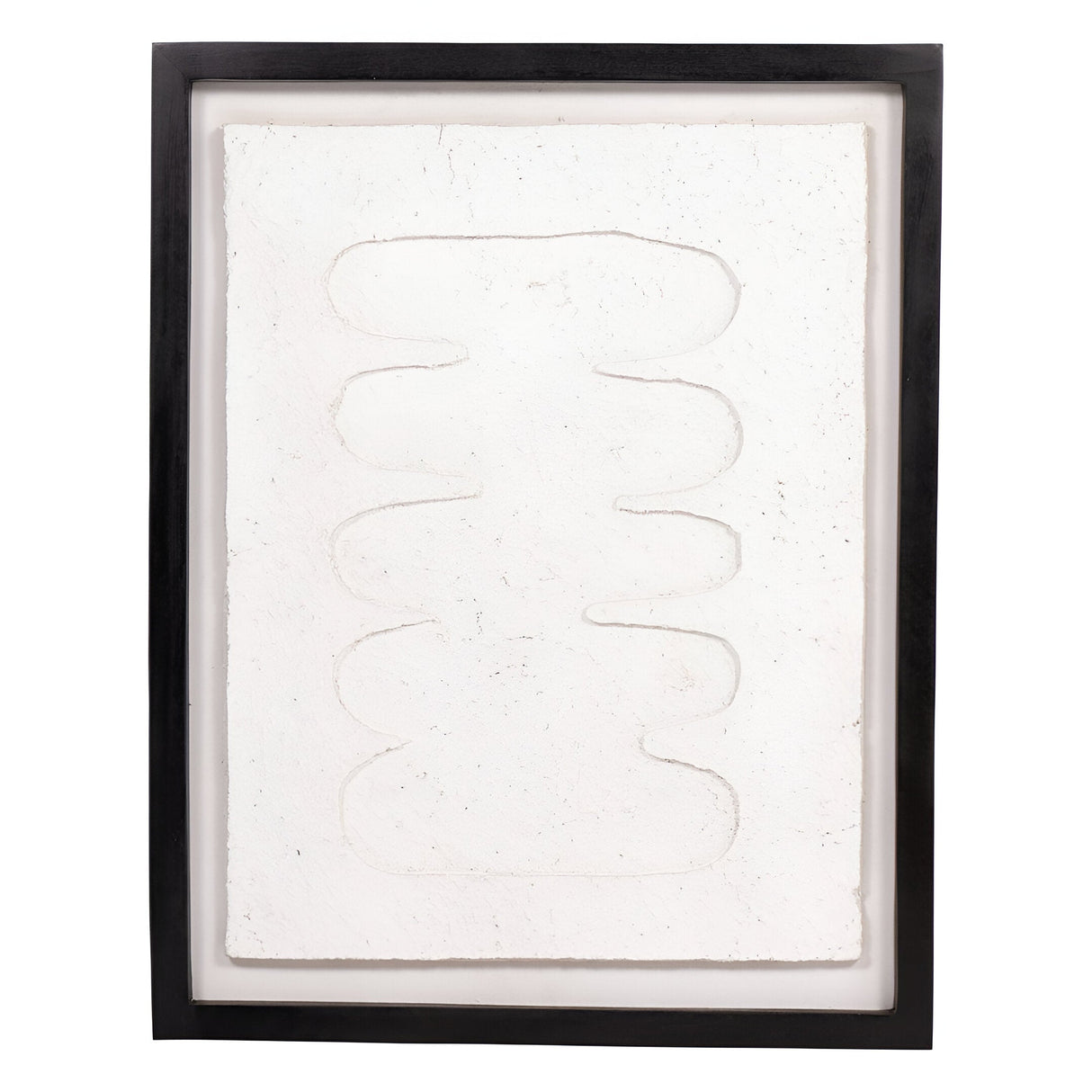 Abstract Papier Mache 3 Wall Art - 55x70cm