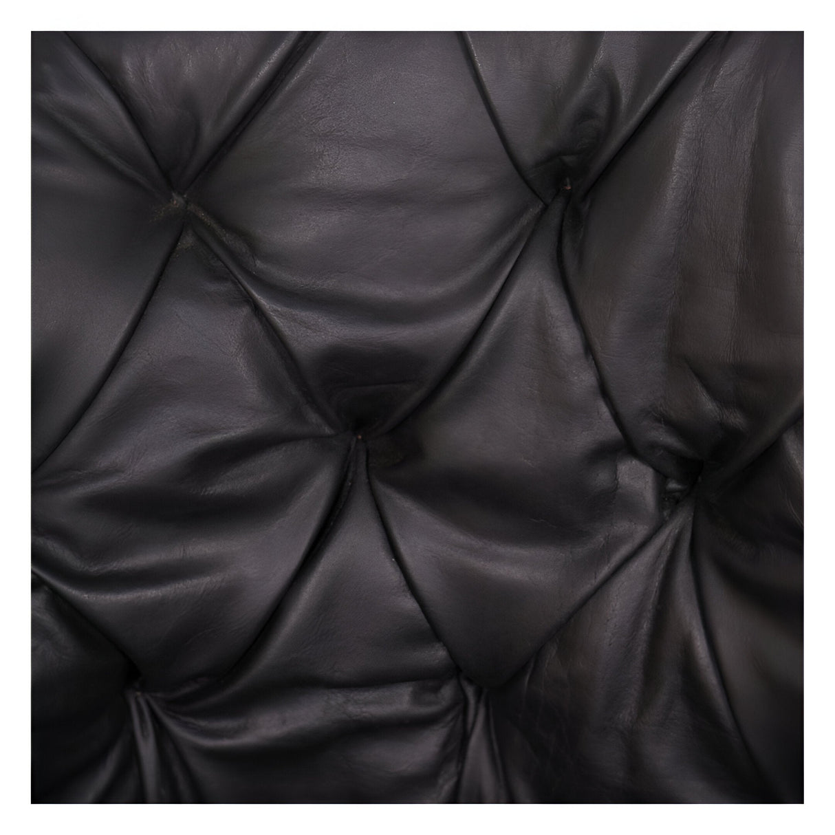 Admiral Leather & Fabric Occasional Chair - Black