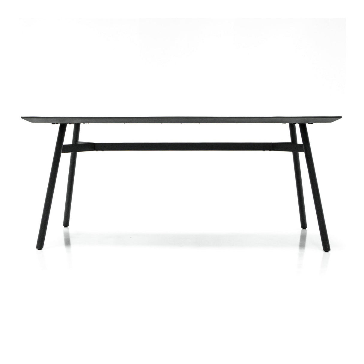 Bronks Acacia Fixed Dining Table 180cm - Black