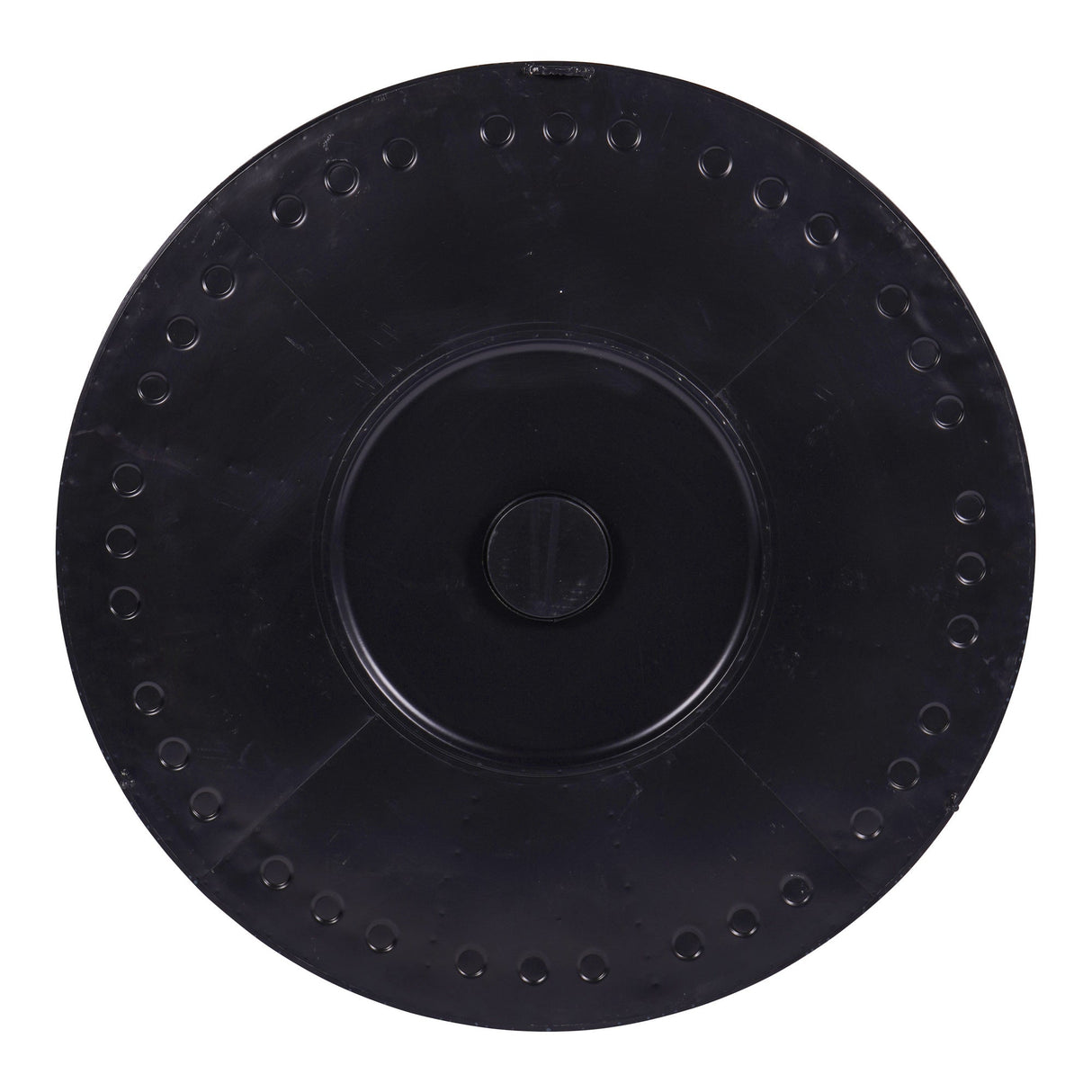 Dempsey Metal Outdoor Wall Clock - Antique Black