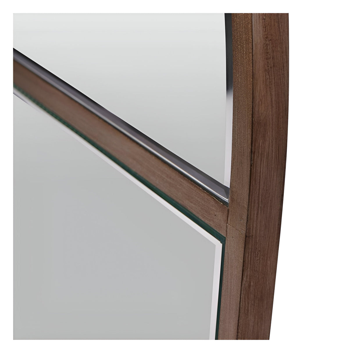 Gold Blakely Arch Floor Standing Leaner Mirror - 100x174cm