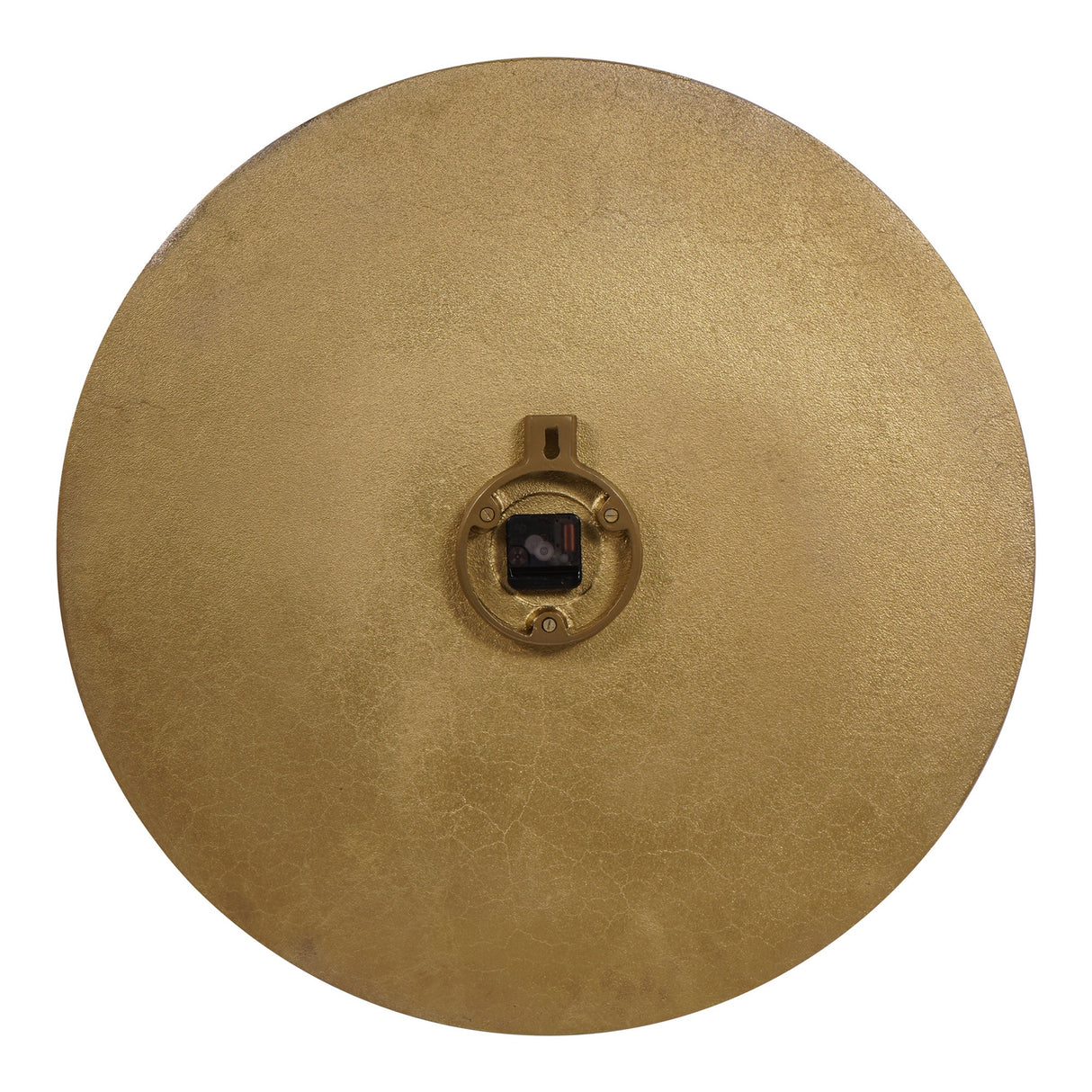 Textured Wall Clock - Champagne Gold