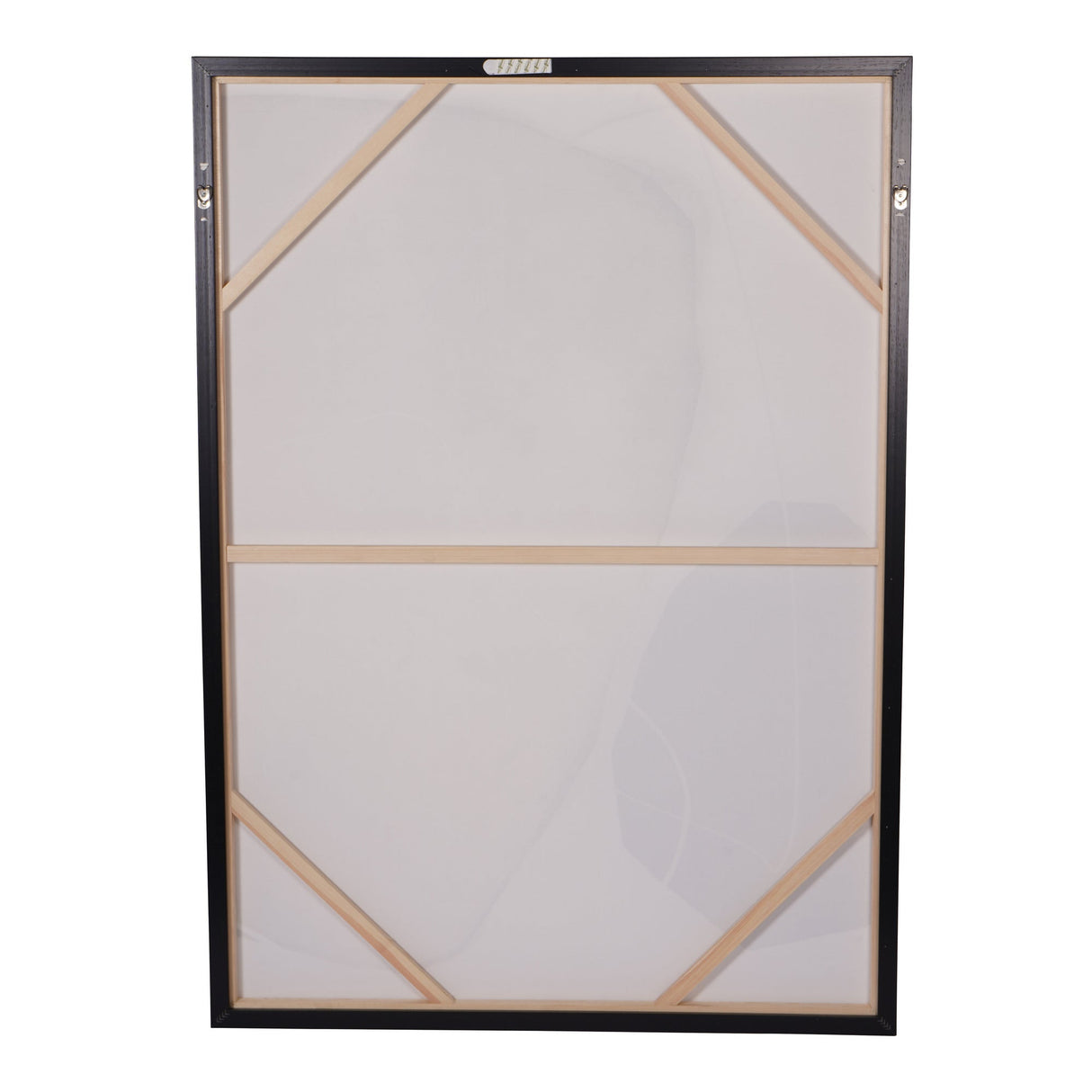 Framed Abstract Canvas - 80x120cm