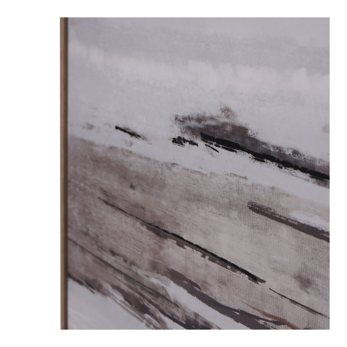 Blurred Seascape Framed Canvas - 140x100cm