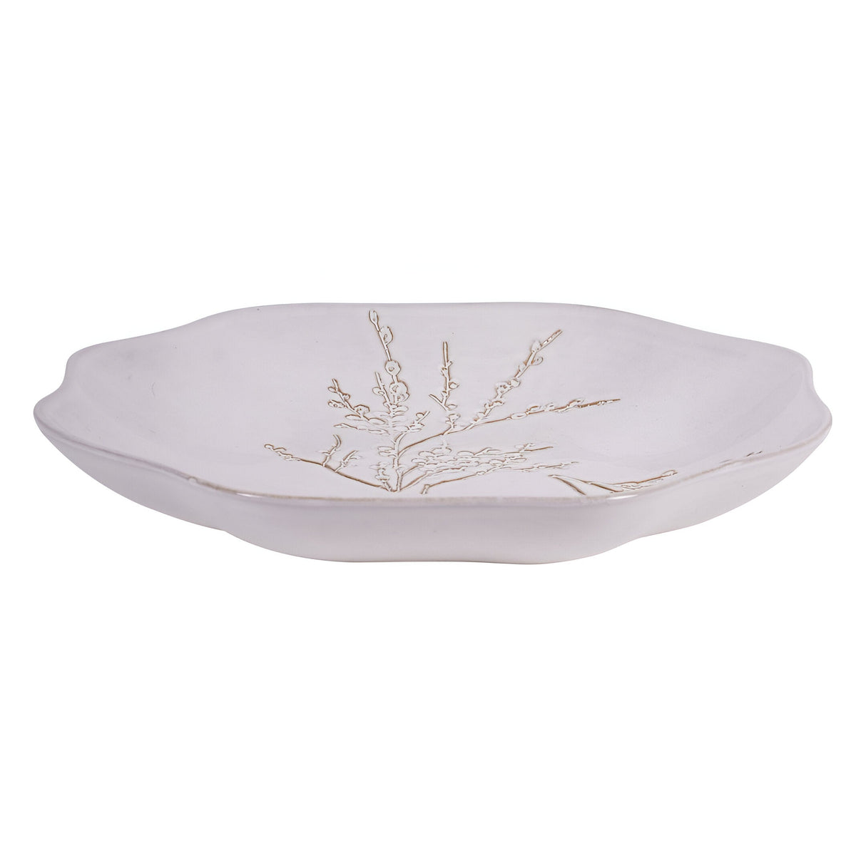 Laura Ashley Pussywillow Stoneware Bowl - White