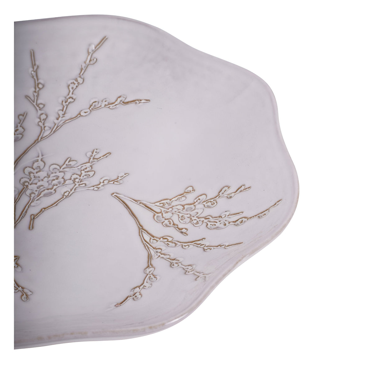 Laura Ashley Pussywillow Stoneware Bowl - White