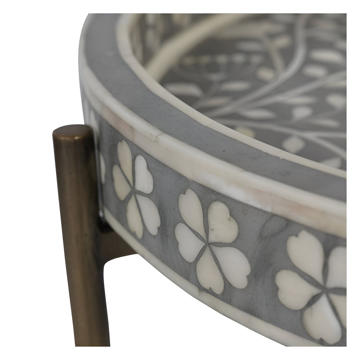 Laura Ashley Epsley Side Table - Grey