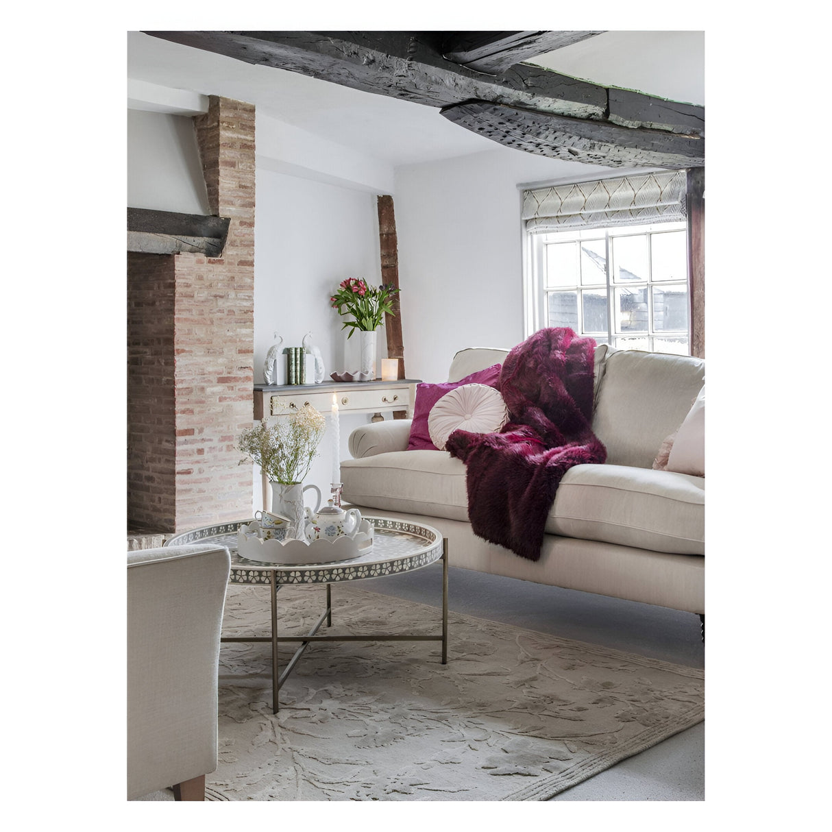 Laura Ashley Epsley Coffee Table - Grey